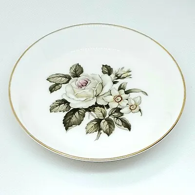 Buy Vintage Trinket Dish Royal Worcester Fine Bone China Floral Bournemouth Pattern • 8.90£
