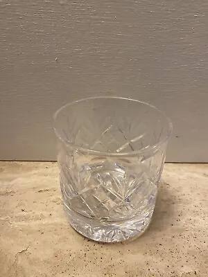 Buy Vintage Royal Doulton Georgian Cut Crystal Whiskey Tumbler Glass • 10£