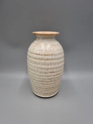 Buy A Fowey, Cornwall, Studio Pottery Vase By Robert (Bob) Weston. • 34£