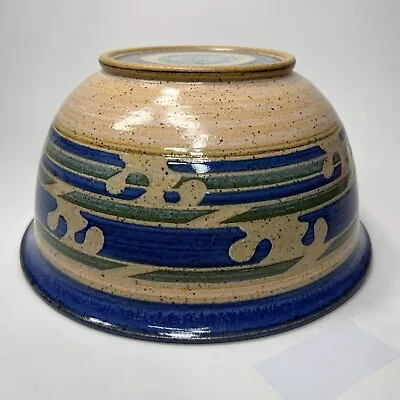 Buy Blue Moon Glazed Stoneware Pottery 11  W  Bowl With 15.75 “ Wide Platter • 43.33£