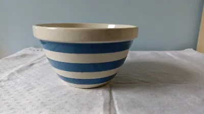 Buy Vintage Cornishware Blue Striped Bowl No. 36 England Mixing  • 40£