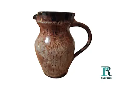 Buy Studio Pottery Jug Vintage Drip Glazed Texture Effect Browns Signed Ewenny • 20.70£
