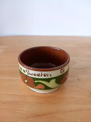 Buy Vintage Torquay Motto Ware Honey Bowl • 4.99£