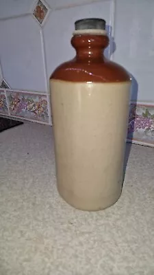 Buy Vintage Stoneware Bottle With Threaded Ceramic Stopper / Stamped To Base 9  Vgc • 16.99£