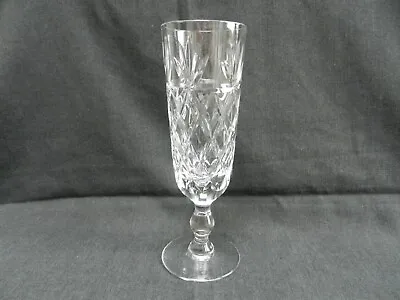 Buy Royal Brierley Bruce Cut Champagne Flute Glass Signed • 19.99£