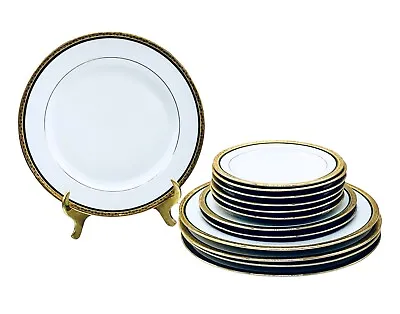 Buy A. Lanternier & Co Limoges France Green Gold Encrusted Dinnerware CHOOSE RARE • 26.49£