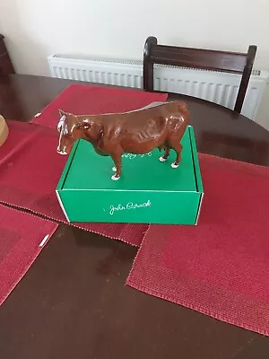 Buy Original Beswick Red Poll Cow - Model 4111 - Made In England • 90£