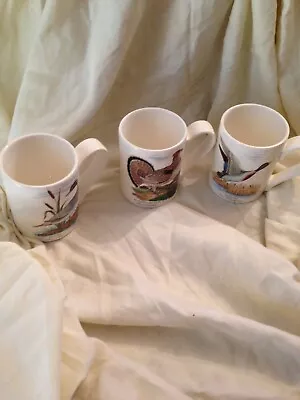 Buy Portmeirion Birds Of America Set Of 3 Mugs Rare Susan Williams Ellis Brand New • 18£
