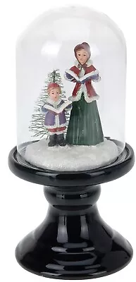 Buy 18cm Vintage Style Christmas Bell Glass Christmas Decoration Family Ornament • 11.49£