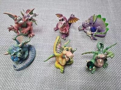 Buy 6 Franklin Mint Mood Dragons. Limited Additions • 0.99£