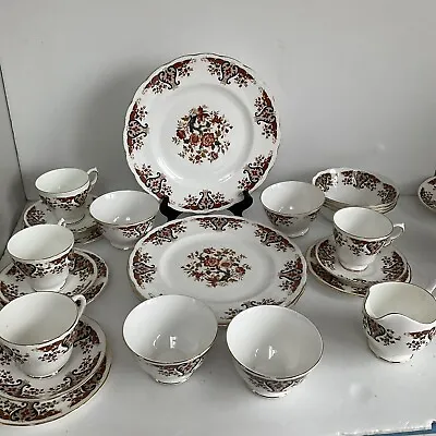 Buy Colclough  Royale” Bone China Dinner And Breakfast Serving Set For 4 - 25 Pieces • 90£