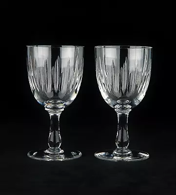 Buy Two Edinburgh  Crystal Cut Glass  Cordial Glasses • 19£