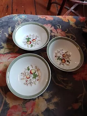 Buy Vintage  Alfred Meakin 'Hereford' Breakfast Soup Bowls 16.5 Cm X  3pc Vgc • 12.99£