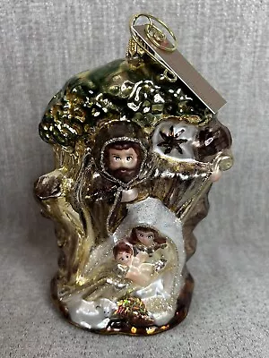 Buy Glassware Art Studio Nativity Christmas Ornament Jesus, Mary, & Joseph • 22.76£