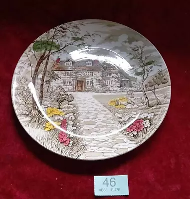 Buy Vintage Counrty Cottage British Anchor England Dinner Plate • 0.99£