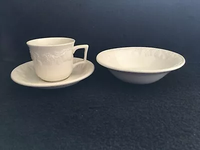 Buy BHS Lincoln Large Cup & Saucer + Cereal Soup Bowl Barratts Of Staffordshire • 7.99£