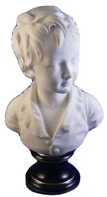 Buy Vintage 20thC Sevres Porcelain Boy Young Man Bust Porzellan Bueste France French • 984.82£