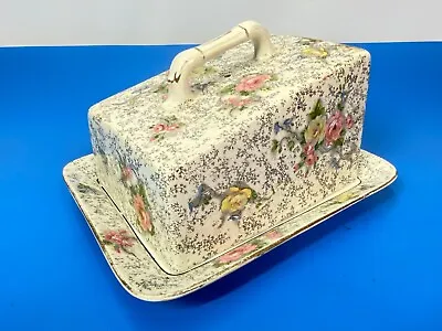 Buy Cheese Or Butter Dish Vintage Grimwades WINTON GB Large Table Ware Ceramic China • 15.47£