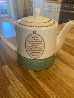 Buy Wedgewood Sarah’s Garden Queensware Teapot (Spout Damaged) • 30£