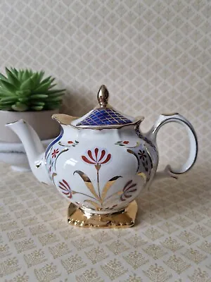 Buy Vintage Price Kensington Teapot Majestic Beige Gold Gilded Floral Handle Lid • 24£