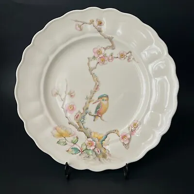 Buy Marlborough Royal Petal Shantung Bird Dinner Plate Grindley England Vintage RARE • 19.20£