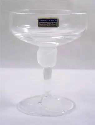 Buy Villeroy & And Boch ROSE Champagne Cocktail Glass 24% Lead Crystal NEW • 11.49£