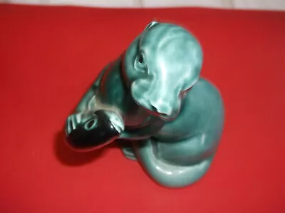 Buy Figurine   /    Otter  /  From   Poole Pottery   With Fish       (21/02) • 7.99£