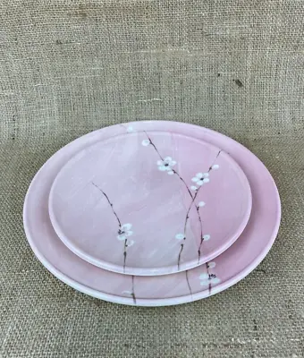 Buy Royal Stafford Fine Earthenware Pink Pussy Willow Dinner And Dessert Plate • 11.39£