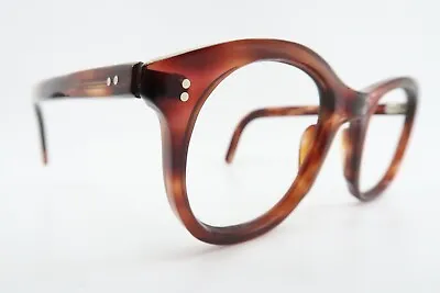 Buy Vintage 40s Acetate Eyeglasses Frames Hand Made In France Men's S/M Women's M • 15£
