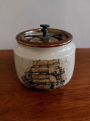 Buy Rare Cutty Sark Tobacco Jar Gray's Pottery Stoke-On-Trent • 39£