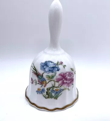 Buy Vintage SPODE ENGLAND Fine Bone China White Floral With Bird Dinner Bell EUC  • 18.97£