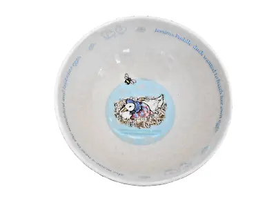 Buy Wedgwood - Beatrix Potter - Jemima Puddle Duck Pottery Child’s Bowl • 1.99£
