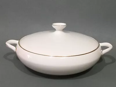 Buy Royal Worcester “ Snow “ Gold  - Z-2699/1 Covered Veg Dish • 34.50£
