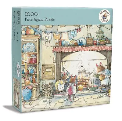 Buy Brambly Hedge Mouse Cottage Kitchen Jigsaw - 1000 Piece Puzzle And Guide Poster • 15.99£