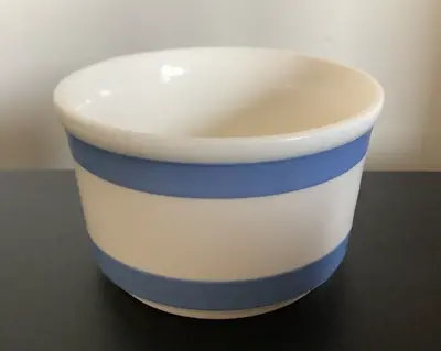 Buy Vintage Carrigaline Ireland Pottery - Small BOWL (sugar) - Blue And White • 9.99£