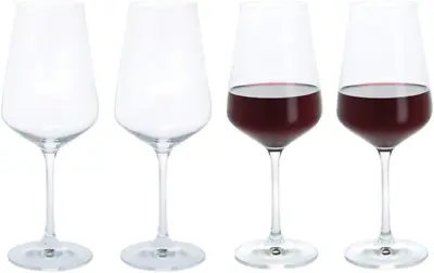 Buy Dartington Cheers Red Wine Glass - Clear, Set Of 4 • 25£