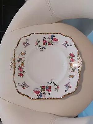 Buy Grafton China ABJ & Sons RARE Oriental Pattern Cake Plate. 1900-1913 • 24.99£