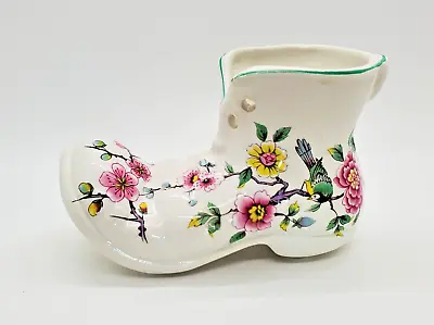 Buy James Kent LTD - Old Foley Chinese Rose Ceramic Shoe - Rare -  Made In England • 9.48£