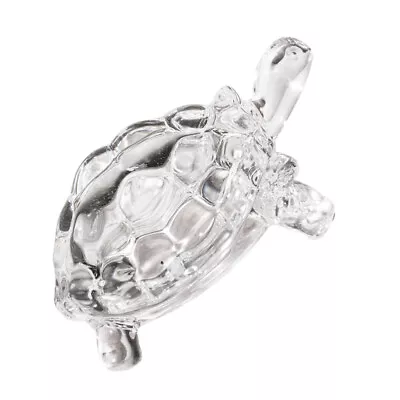 Buy 1Pc Chinese Feng Shui Crystal Turtle Statue Glass Crafts Home Decoration • 6.96£