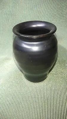Buy Vintage Prinknash Pottery Small Vase Gunmetal Metallic Lustre 7cm Tall • 7.99£