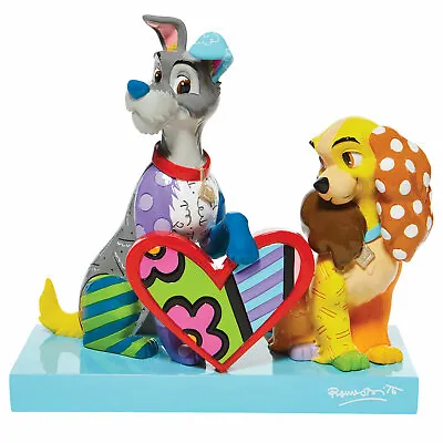 Buy New Disney Britto Lady And The Tramp Figurine Limited Edition • 98.99£