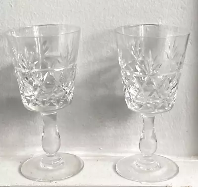 Buy Royal Brierley Crystal  BRUCE  Wine Glass -3 1/4  X 6 1/2  - Signed 1st • 22£