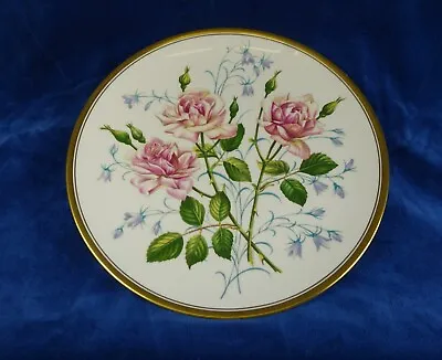 Buy Spode Garden Flowers No.5 Decorative Bone China Plate -  Rose & Harebell Floral  • 2£