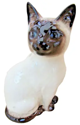 Buy Beswick SIAMESE CAT  Figurine/model, 11 Cm, Taupe, Seal Point, Porcelain, 1960s • 6.95£