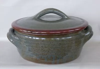 Buy Cley Pottery Norfolk Celadon Stoneware Casserole Tureen Serving Dish • 39.99£