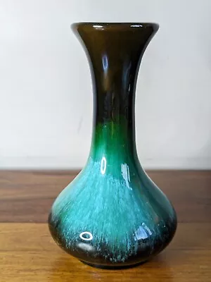 Buy Blue Mountain Ceramic Vase - Pottery Narrow Long Neck Canada Vintage Small • 9.99£