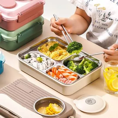 Buy Microwavable Lunch Box Sealed Dinnerware Food Storage Container • 25.05£