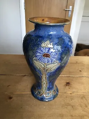 Buy Large Royal Doulton Stoneware Art Nouveau Vase • 150£
