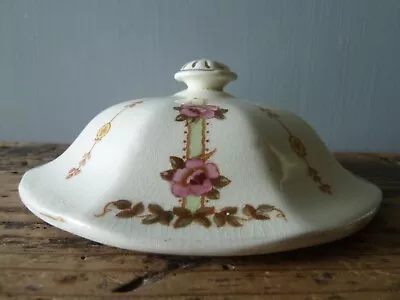 Buy Replacement Devon Ware S F & Co - Frome Pattern Lid - Pink Roses - 13.5cm Dia • 5£