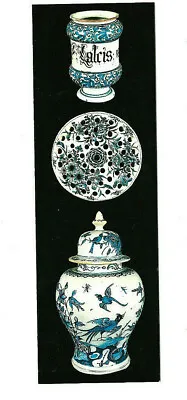Buy National Trust Bookmark Delftware Dyrham Park Drug Jar Vase Pottery Collection • 3.89£